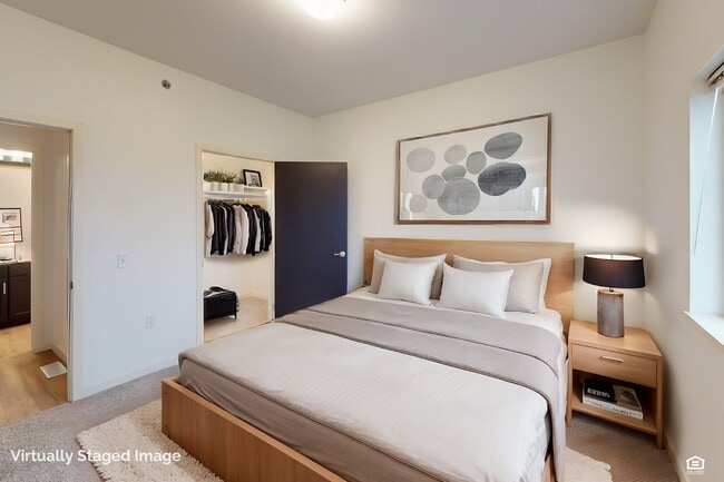 Staged Bedroom - Sage Meadows Apartments & Townhomes
