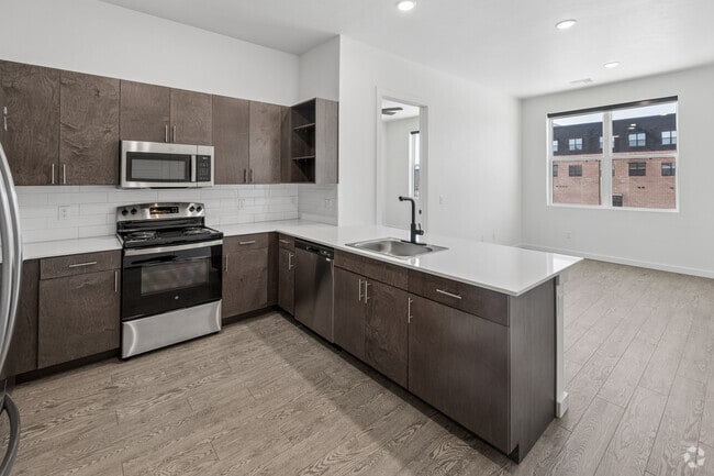 2E - 2HAB, 2BA - 950 ft² - Cocina - The Campbell