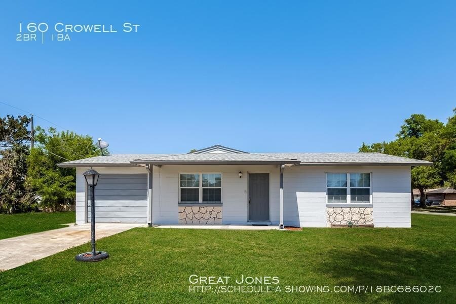 Beautiful 2 Bedroom 1 Bath in Port Orange! House for Rent in Port