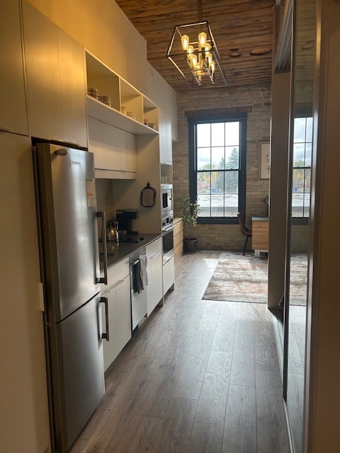 Kitchen to living room - 245 Downie St