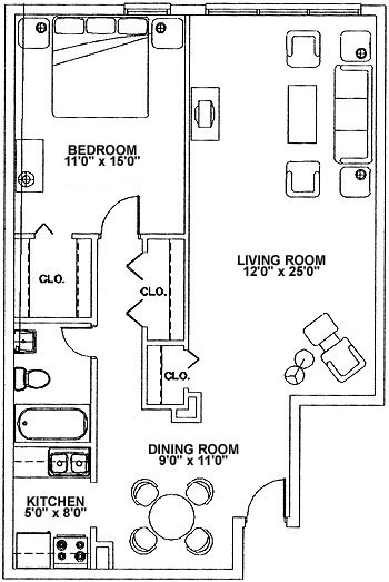 Executive One Bedroom Suite - Williard House