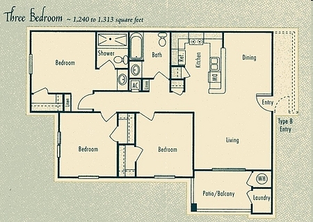 3BR/2BA - Westview Ranch