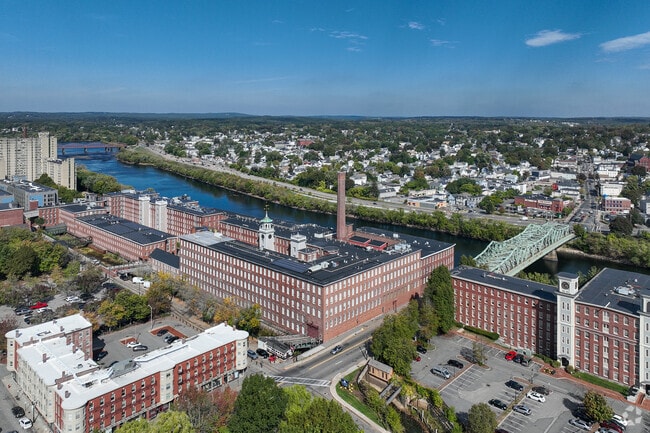 Aerial Context - The Apartments at Boott Mills