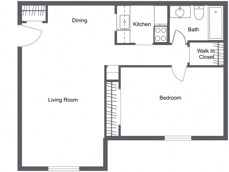 Normandy Manor Apartments – 1 Bedroom 1 Bath