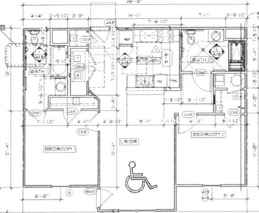 2 habitaciones/2 baños ADA - Sovereign at North Bay