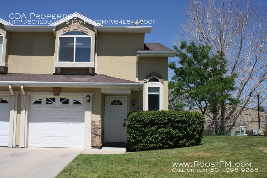 End Row West Jordan Townhome Condo for Rent in West Jordan, UT