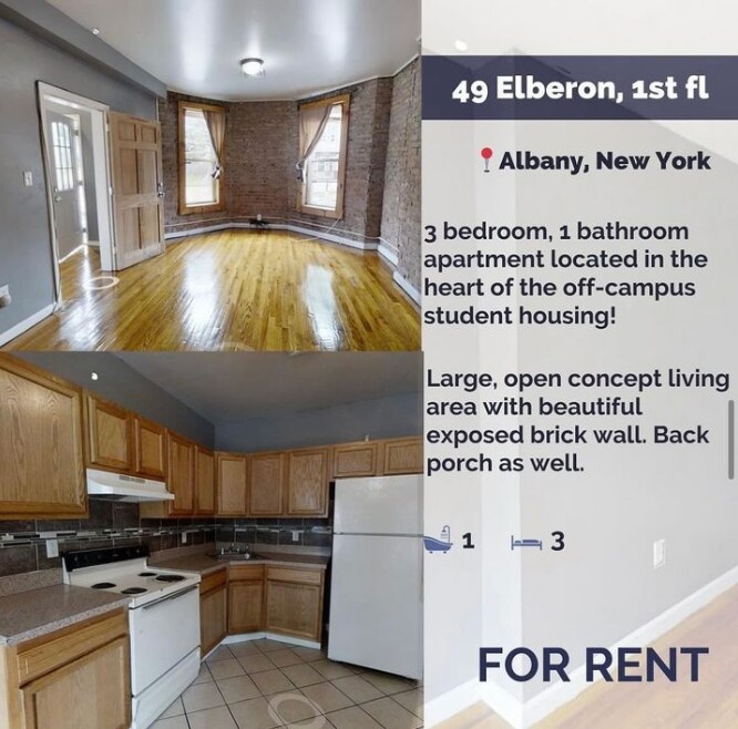 49 Elberon Pl Unit 1st Floor, Albany, NY 12203 Room for Rent in
