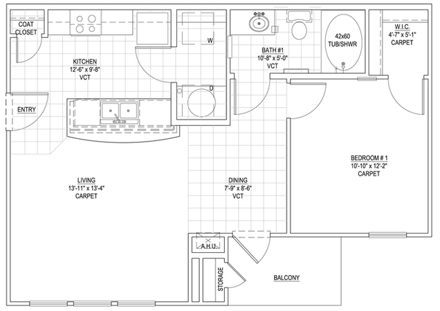 1BR/1BA - Costa Esmeralda Apartments