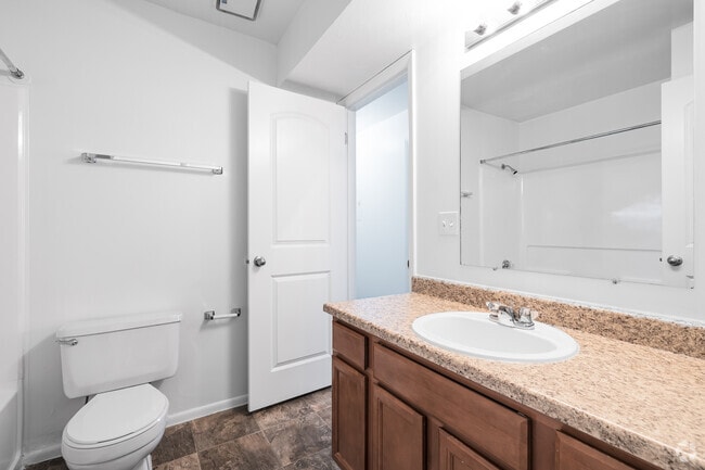 2 habitaciones, 1 baño, 1000 pies cuadrados, baño - Falcon Park Apartments