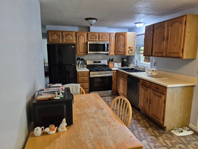 Cocina compartida. Amplio espacio para cocinar. - 223 Garnet St