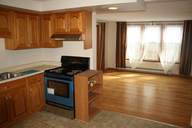 Open kitchen and living room - 3541 Aldrich Ave S
