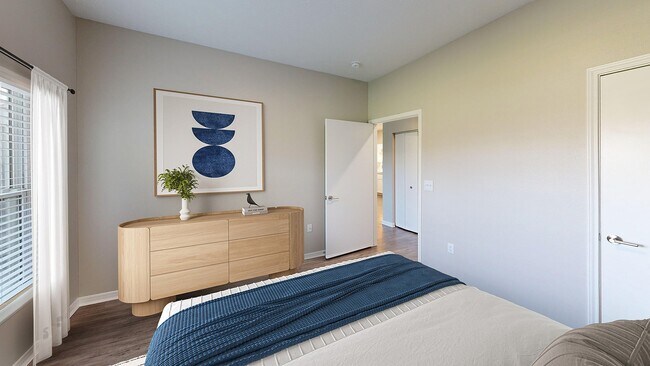 Dormitorio reformado - Mallard Crossing Apartments