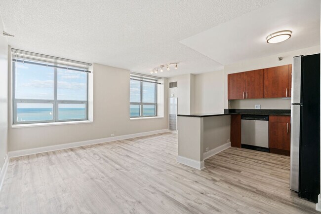 Living room - Kitchen - 474 N Lake Shore Dr