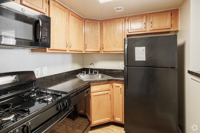 Monet - 1BR, 1BA - 530 SF - Kitchen - Gallery Tower Apartments