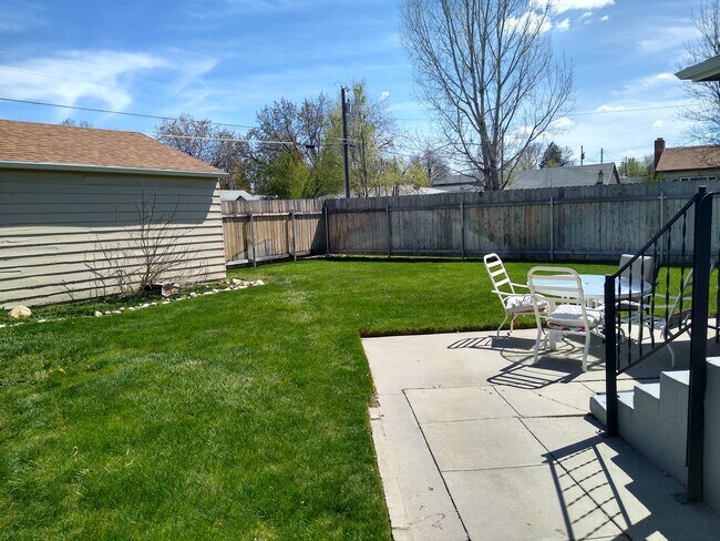 Rear yard - 1430 S Longmont Ave