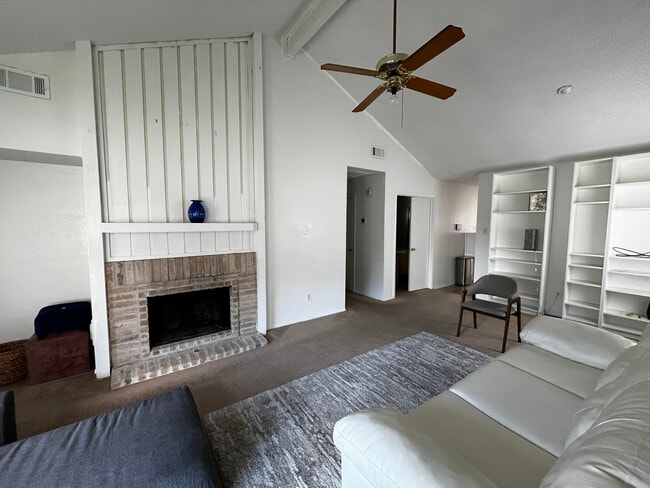Living room fire place - 13632 Garden Grove Ct
