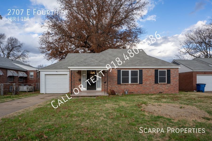 Home to 2707 E Fourth St, Tulsa, O... House Rental in Tulsa