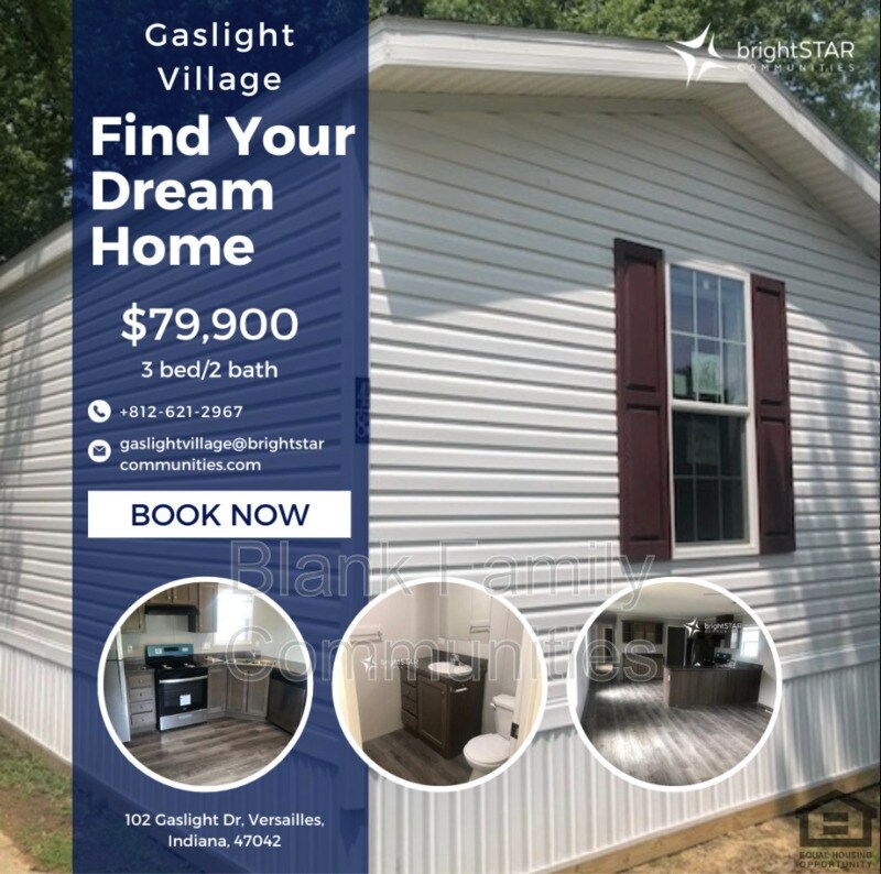 102 Gaslight Dr, Versailles, IN 47042 House Rental in Versailles, IN