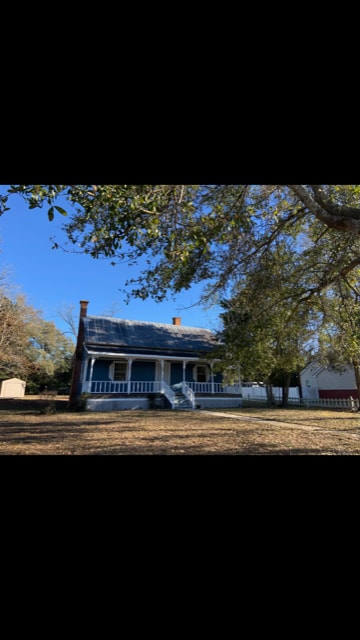 Front view from road - 205 E Brumby Ave