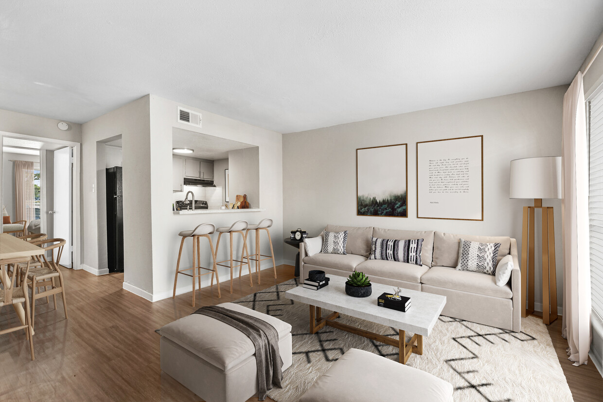 Sala de estar Manhattan - The Lofts at 3402