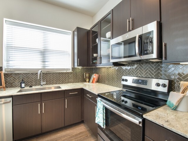 Modern Kitchen - Overture Highlands 55+ Active Adult Apartment Homes