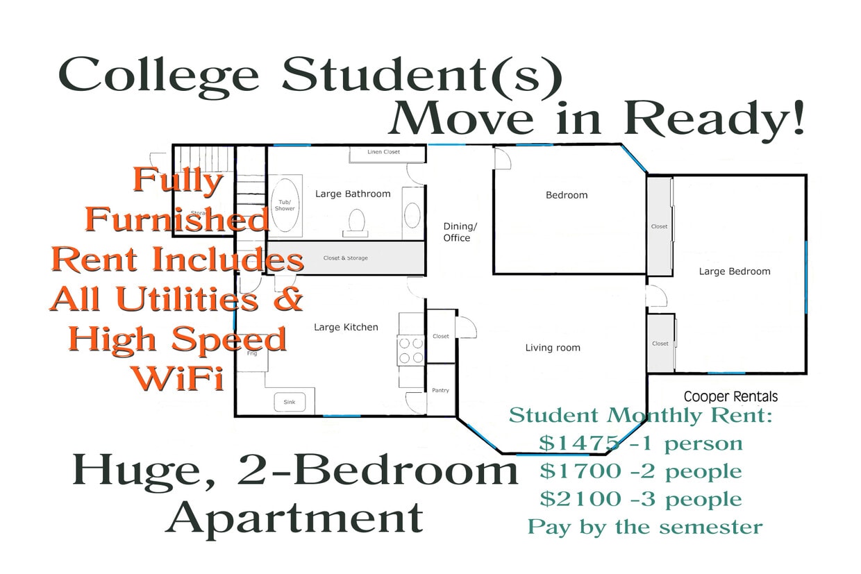 Apply through Apartments.com - 2706-2 Buffalo Rd