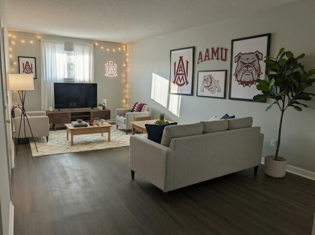 Sala de estar - Magnolia Place Apartments