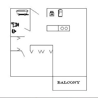 1 habitación/1 baño - Round Lake Estates