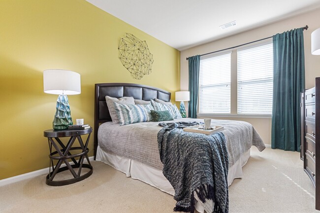 Master Bedroom with En-Suite Bathroom - St. James at Goose Creek Apartments