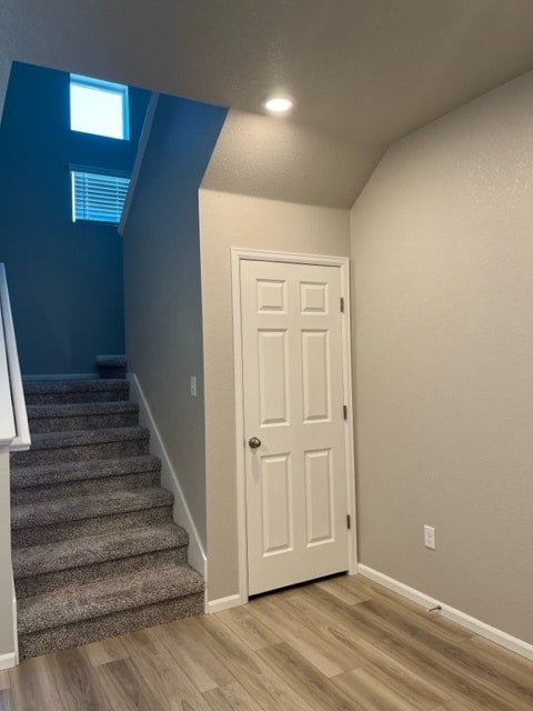 stairs and door to storage area - 12233 Race St
