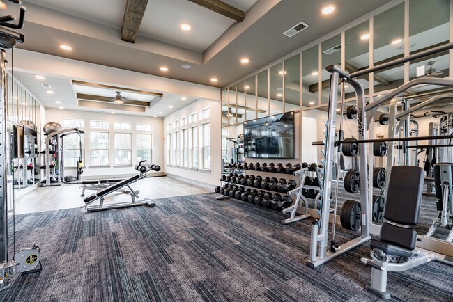 Fitness Center with Cardio and Strength Training Equipment - Bexley Mt. Juliet