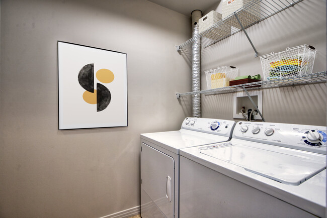 In-suite Laundry - Hollick Kenyon Apartments