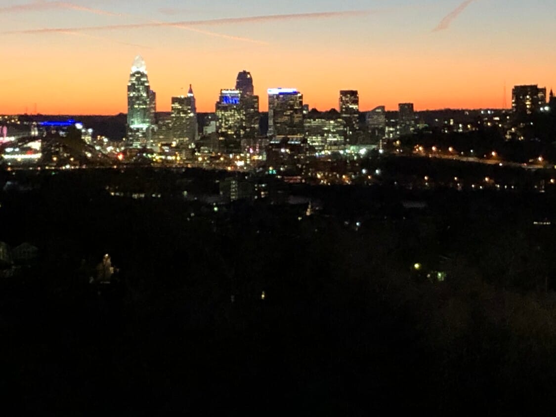 Cincinnati skyline - 300 Fairview Ave