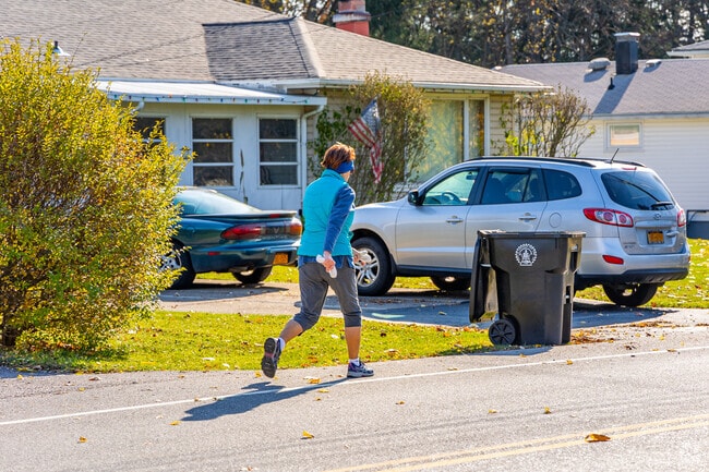Lancaster residents can lead an active lifestyle, walking and jogging along paved roads.