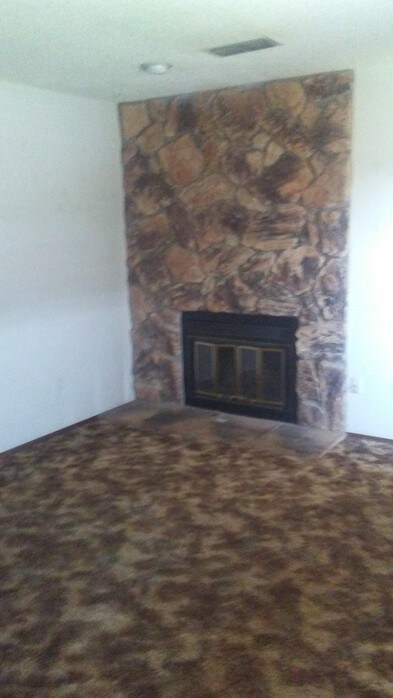 Living room Fireplace - 1220 W Manana Blvd