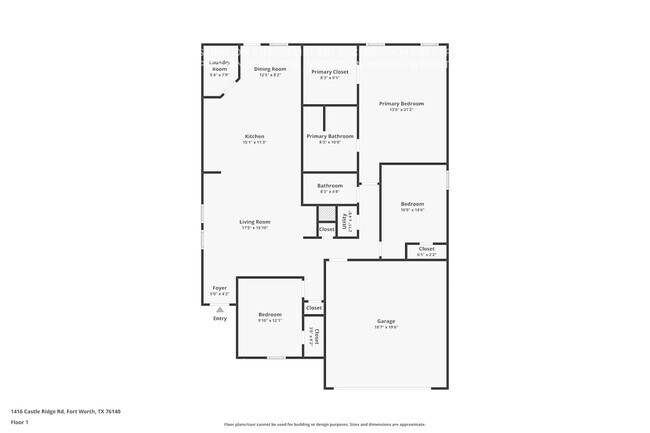 Foto del edificio - 1416 Castle Ridge Rd