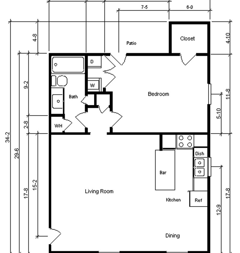 1BR/1BA - Paladin West