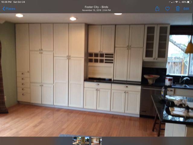 Load of cabinets for storage - 786 Widgeon St