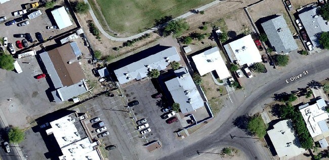 Aerial Photo - 221 E. Olive Street