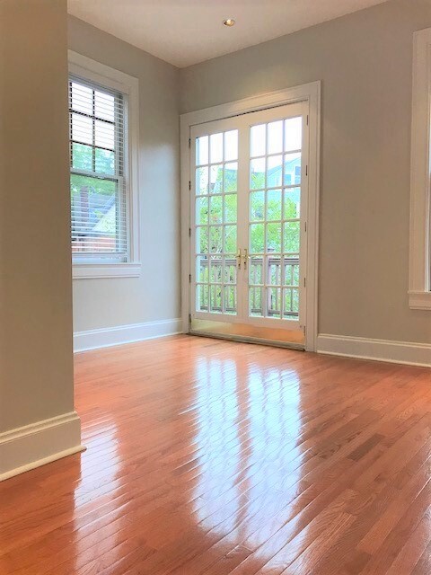 Master Bedroom Balcony French Doors - 5934 Elwood St