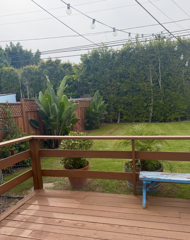 back yard (shared) - 1063 S Citrus Ave