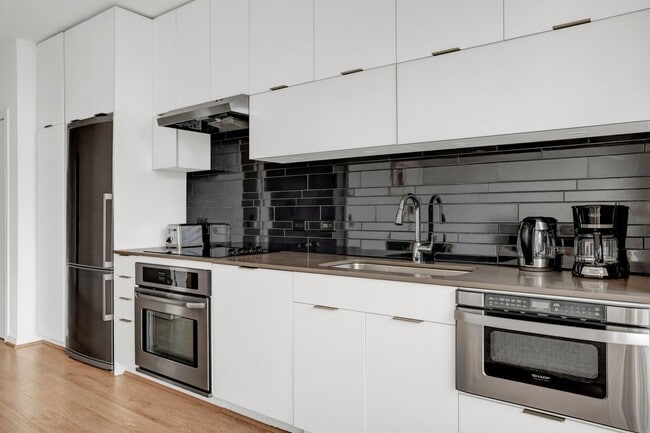 Kitchen (staged) - The Shay Apartments