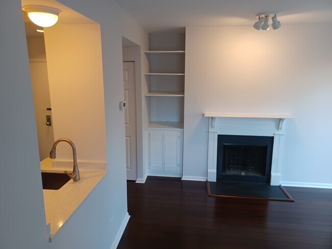 Living/kitchen pass thru - 1736 Willard St NW