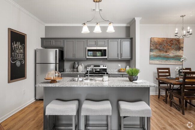 2HAB, 2BA - 1260 pies cuadrados - Cocina - The Morgan