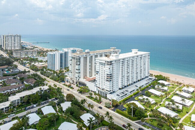 Aerial Photo - Pompano Aegean Condominiums