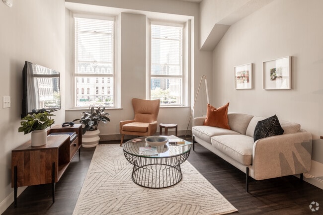 Living Room - One City Apartments