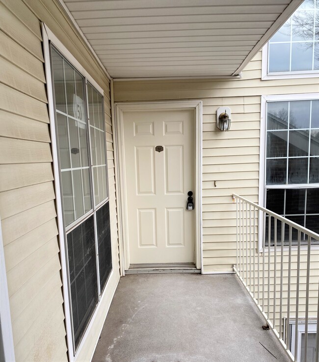 Balcony leading to entrance - 50 Carriage Crossing Ln