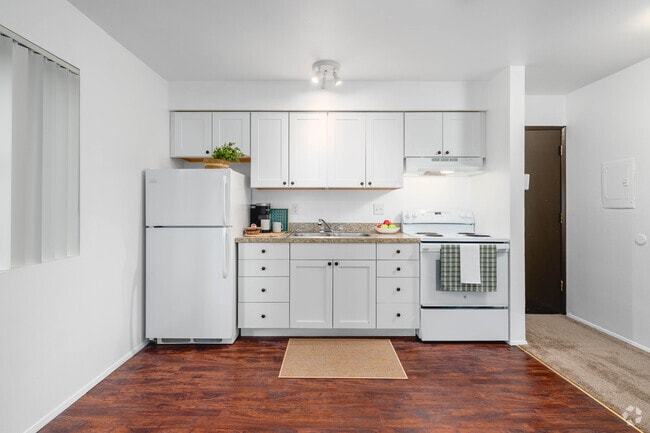 1BR, 1BA - 625SF - Kitchen - Red Carpet Apartments