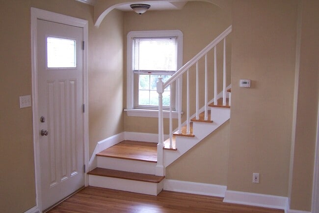 Stairway to second floor - 597 Crescent Rd