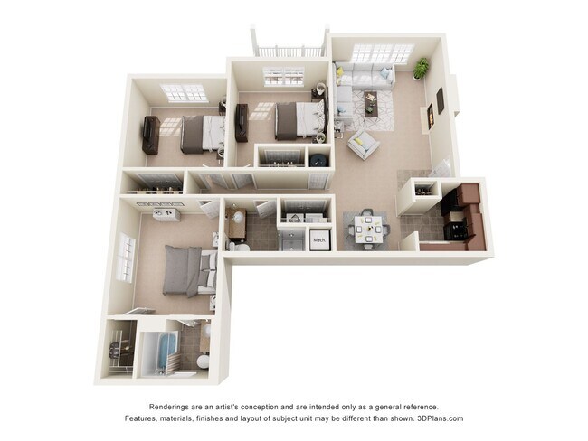 Foto del interior - Waterford Village Apartments